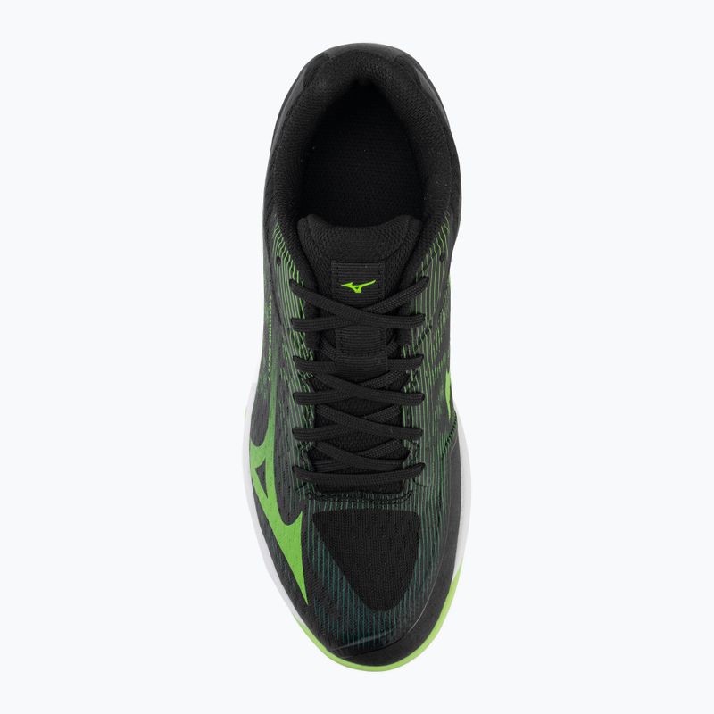 Încălțăminte de volei Mizuno Lightning Select black/jasmine green 5