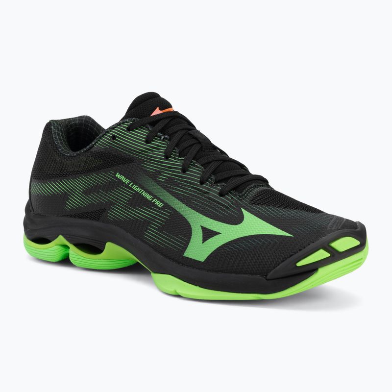 Încălțăminte de volei Mizuno Wave Lightning Pro black/gloving apple/mandarin orange