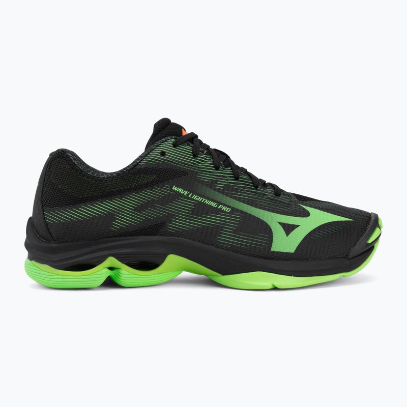 Încălțăminte de volei Mizuno Wave Lightning Pro black/gloving apple/mandarin orange 2