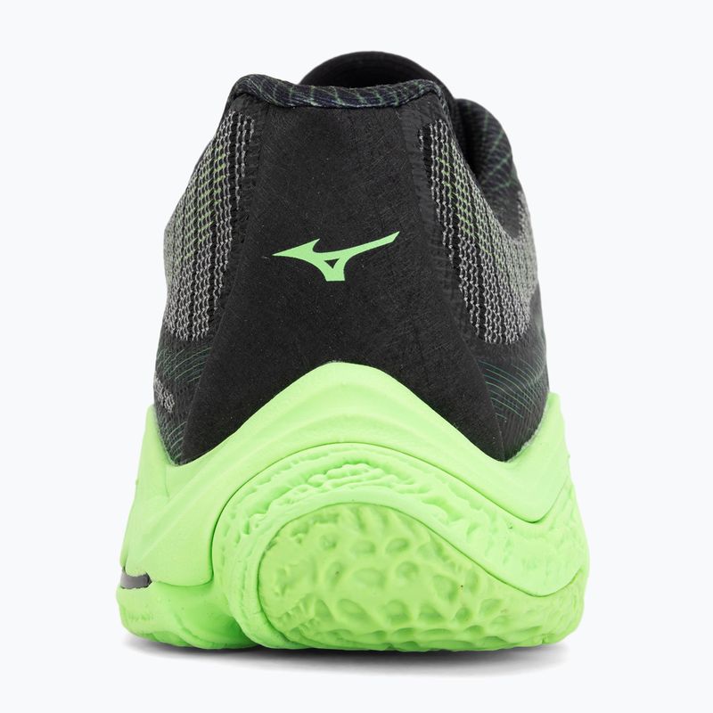Încălțăminte de volei Mizuno Wave Lightning Elite black/glowing apple/mandarin orange 6