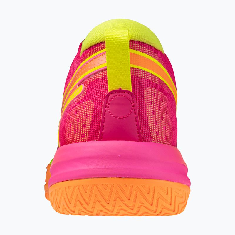 Încălțăminte de volei Mizuno Neo Jump pink tetra/fortune yellow/light 2