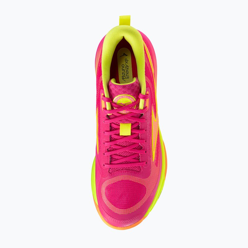 Încălțăminte de volei Mizuno Neo Jump pink tetra/fortune yellow/light 4