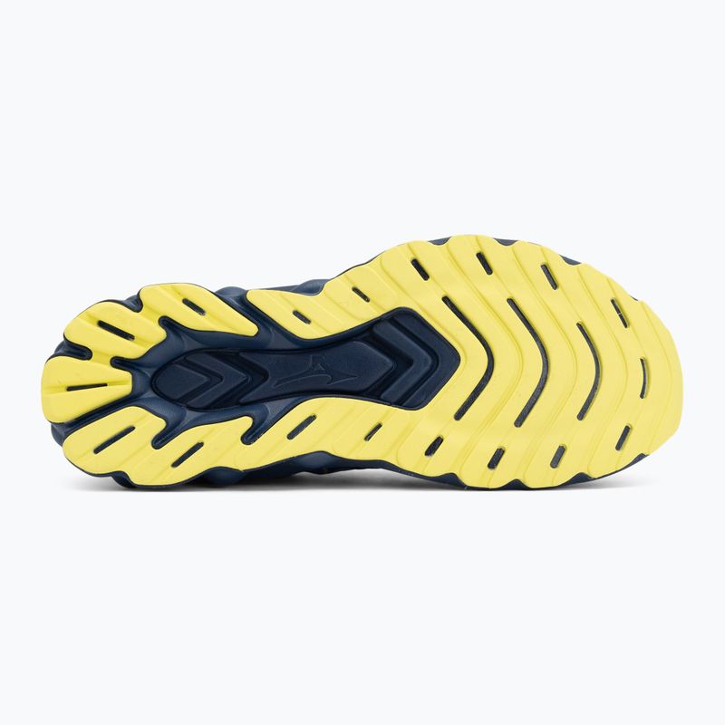 Încălțăminte de alergare pentru bărbați Mizuno Wave Skyrise 7 dazzling blue/fortune yellow/estate blue 4