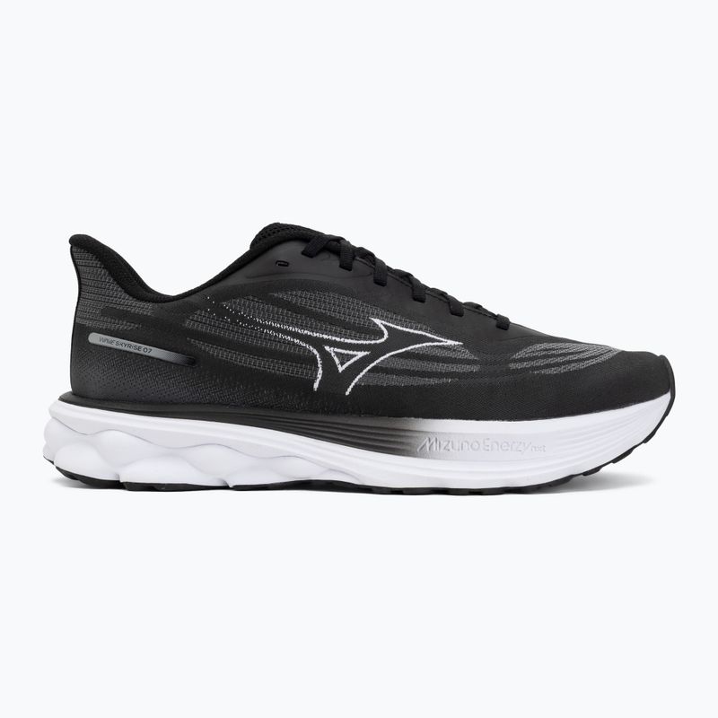 Încălțăminte de alergare pentru bărbați Mizuno Wave Skyrise 7 black/white/iron gate 2
