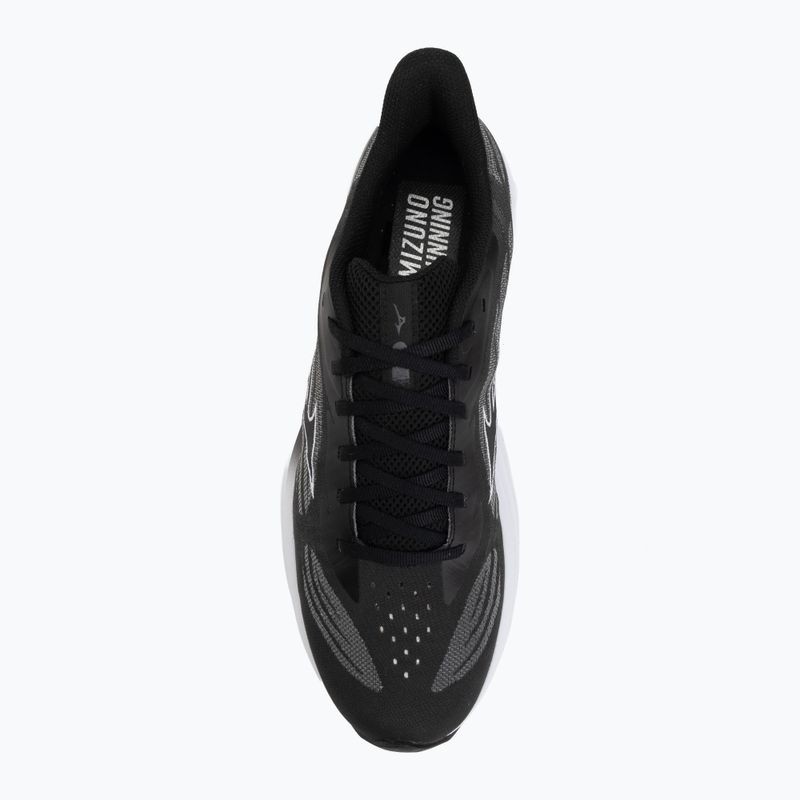 Încălțăminte de alergare pentru bărbați Mizuno Wave Skyrise 7 black/white/iron gate 5