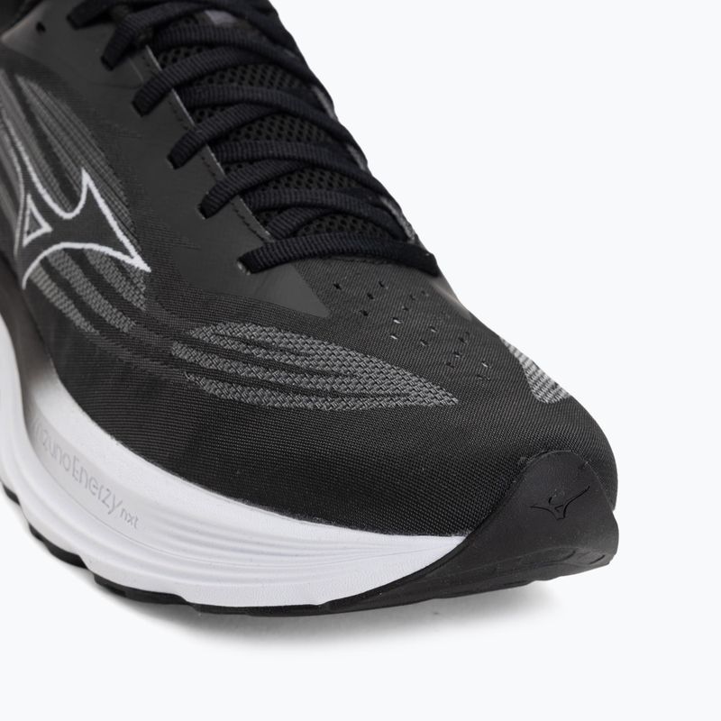 Încălțăminte de alergare pentru bărbați Mizuno Wave Skyrise 7 black/white/iron gate 7
