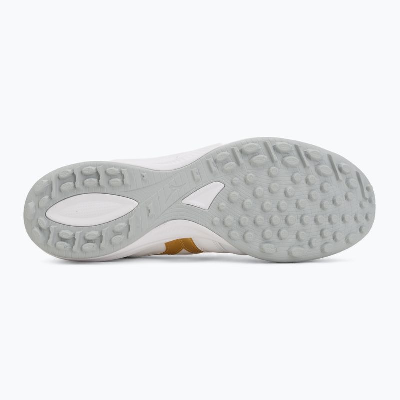 Încălțăminte de fotbal Mizuno Morelia Sala Elite TF white/football gold/galaxy silver 4