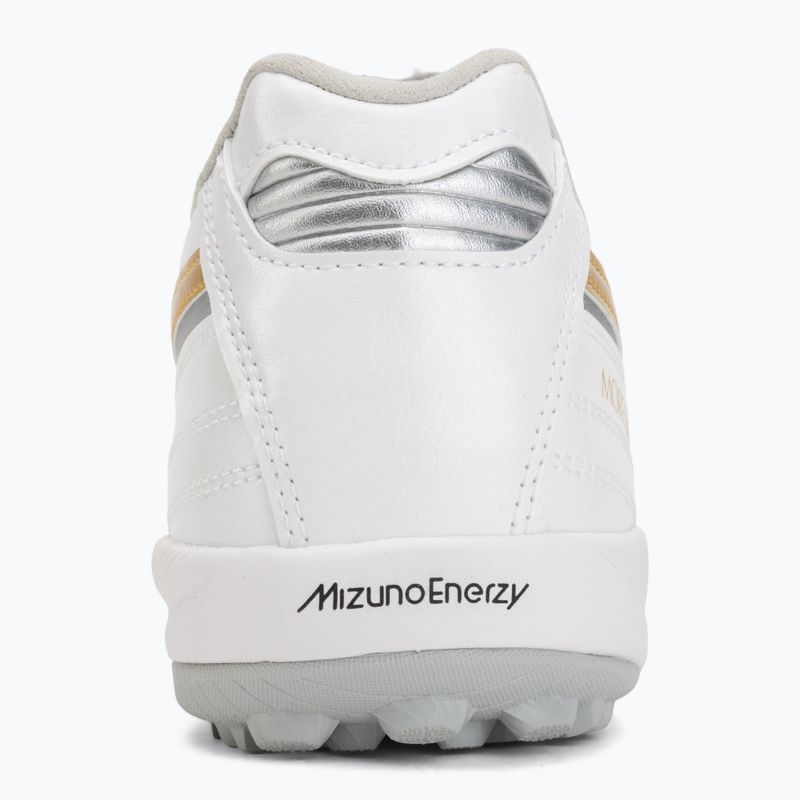 Încălțăminte de fotbal Mizuno Morelia Sala Elite TF white/football gold/galaxy silver 6