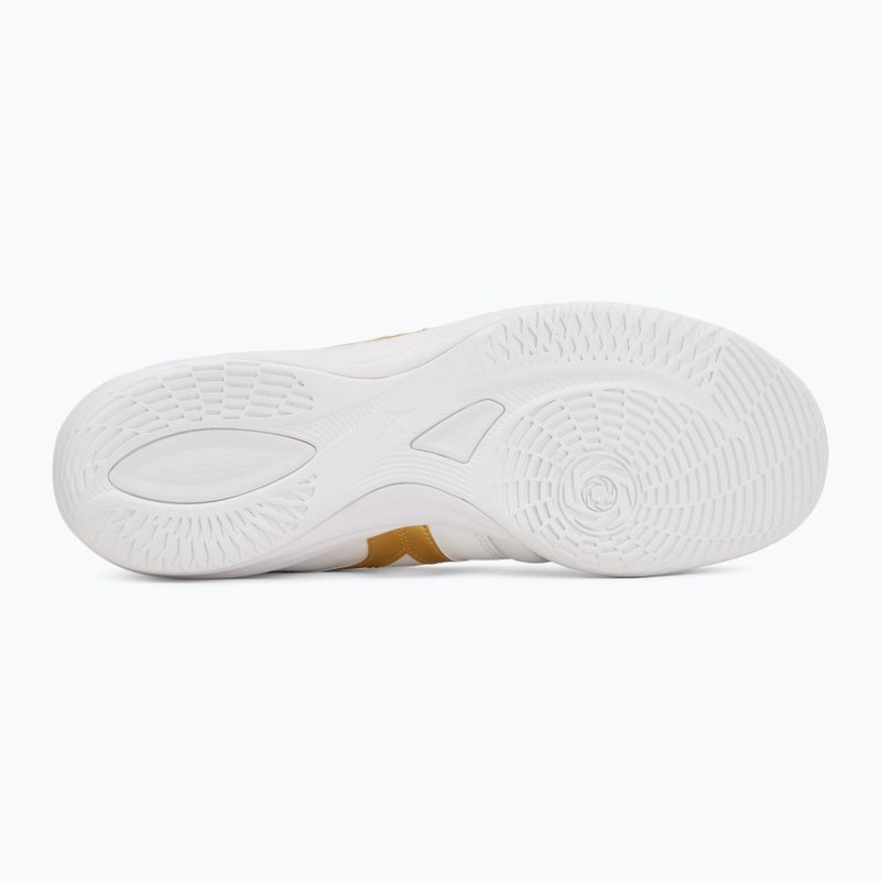 Încălțăminte de fotbal Mizuno Morelia Sala Elite IN white/football gold/galaxy sil 4