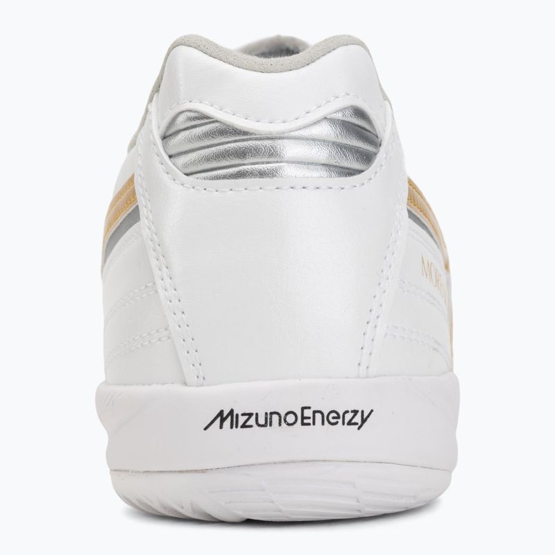Încălțăminte de fotbal Mizuno Morelia Sala Elite IN white/football gold/galaxy sil 6