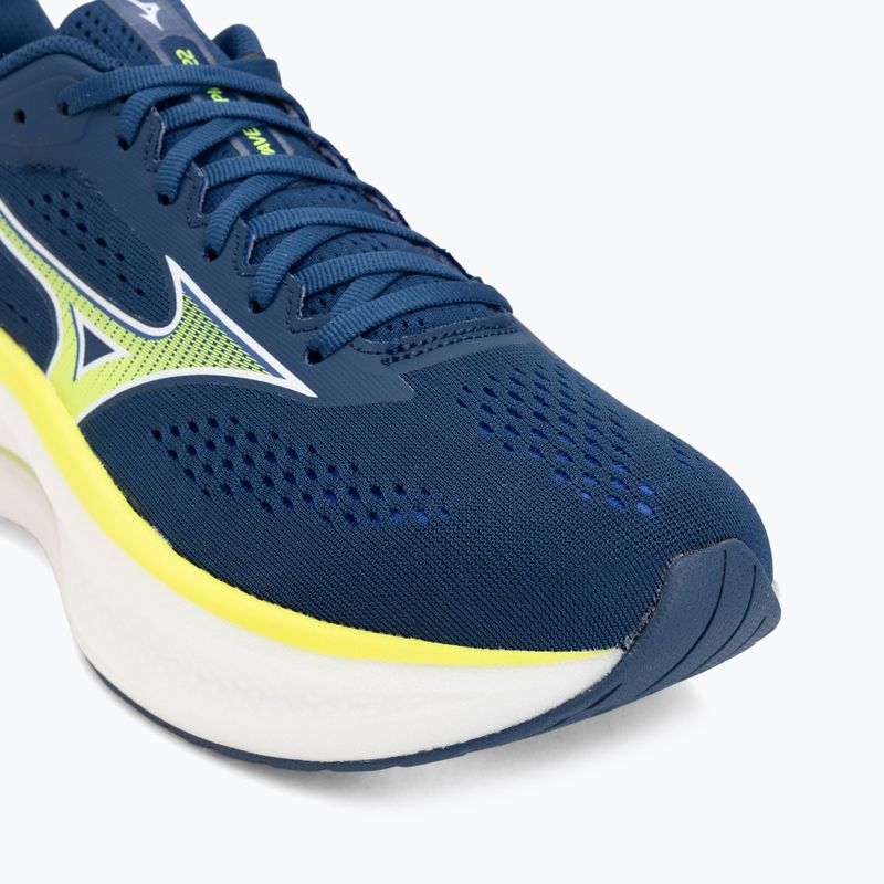 Încălțăminte de alergare pentru bărbați Mizuno Wave Inspire 22 estate blue/lightning yellow 7