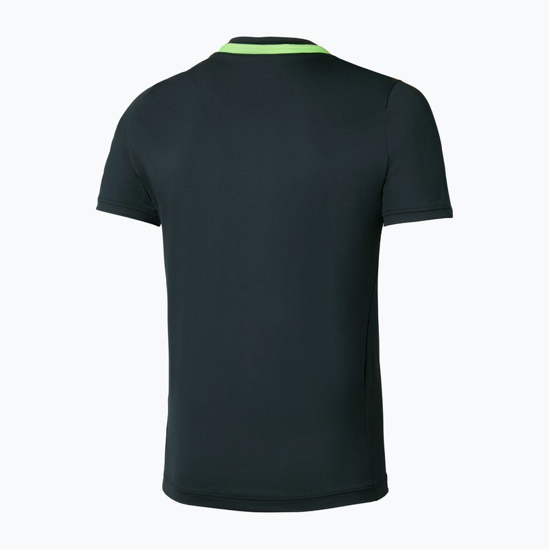 Tricou de tenis pentru bărbați Mizuno 62GAA001 Tee black 3