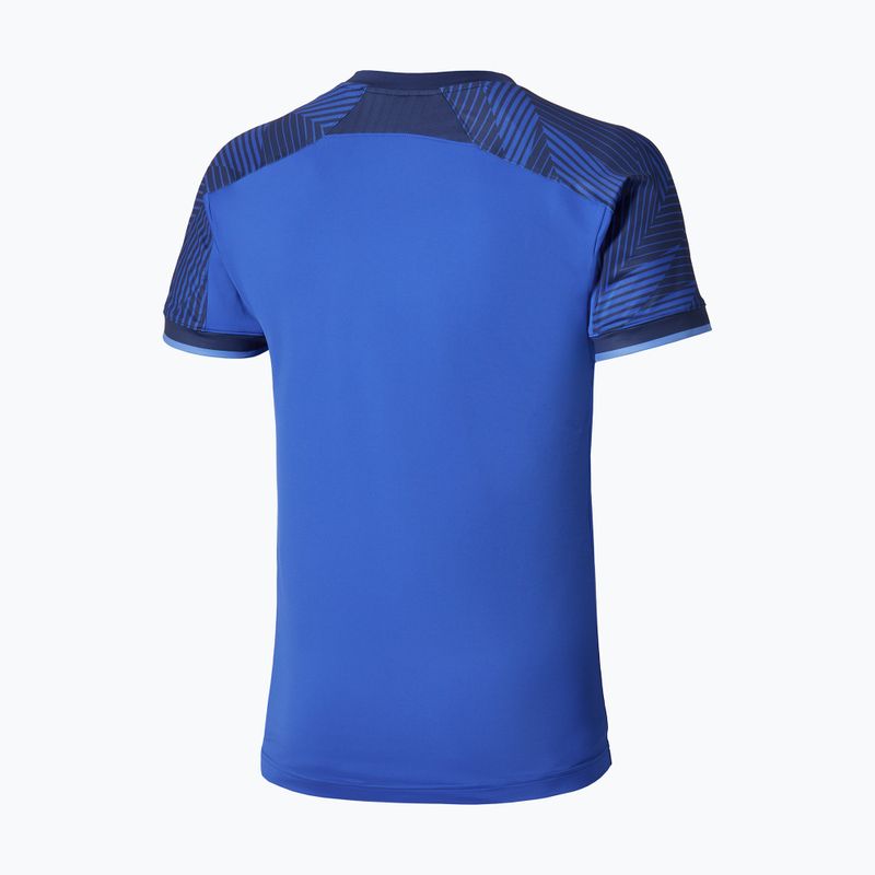 Tricou pentru bărbați Mizuno Stargazer Shadow Tee dazzling blue 2