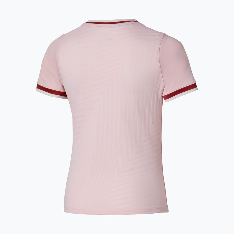 Tricou de tenis pentru femei Mizuno Stargazer Tee pinkesque 4