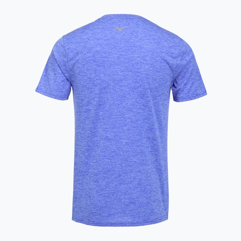 Tricou de alergare pentru bărbați Mizuno Impulse Core Tee dazzling blue 2