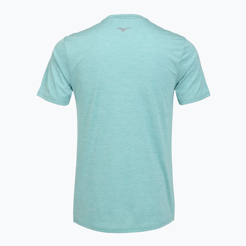 Tricou de alergare pentru bărbați Mizuno Impulse Core Tee aquifer 2