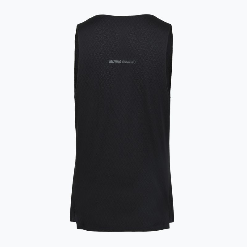 Tricou de alergare pentru bărbați Mizuno Tech Light Tank black 2