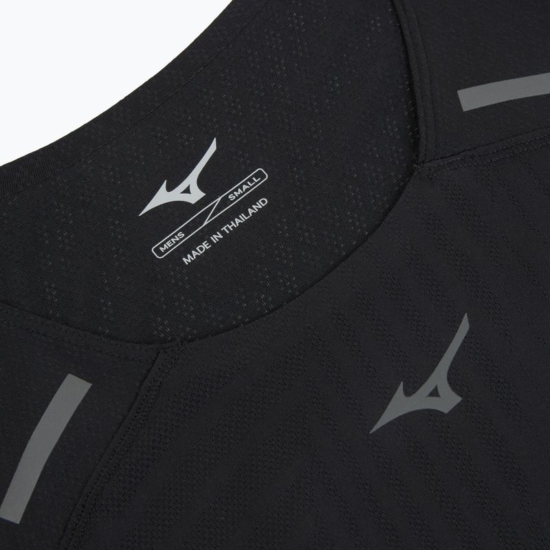 Tricou de alergare pentru bărbați Mizuno Tech Light Tank black 3