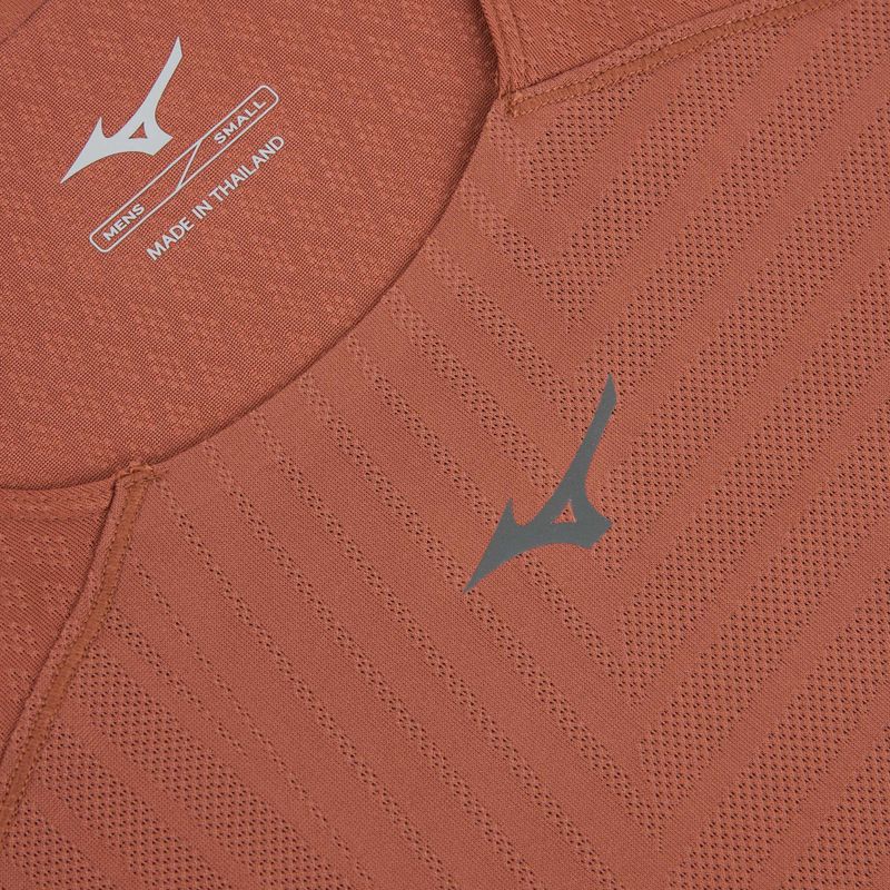 Tricou de alergare pentru bărbați Mizuno Tech Light Tank copper brown 3