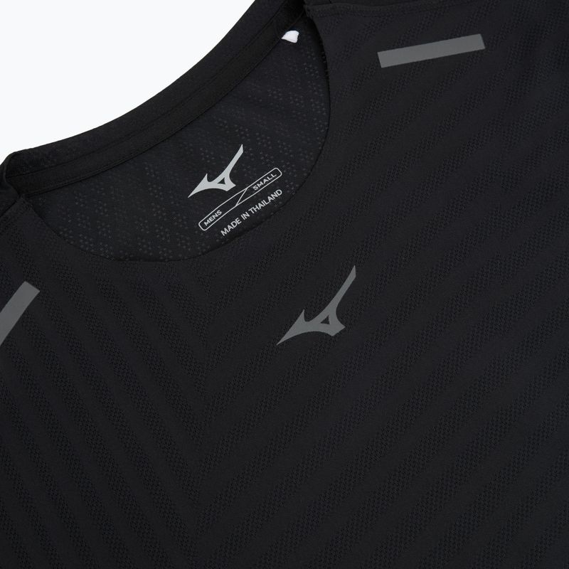 Tricou de alergare pentru bărbați Mizuno Tech Light Tee black 3