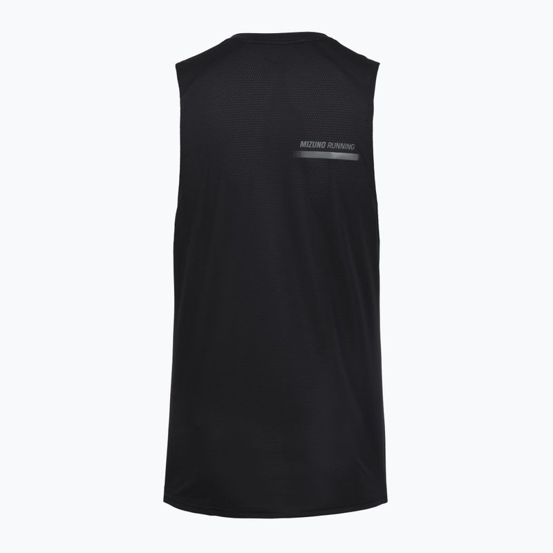 Tricou de alergare pentru bărbați Mizuno Active DryAeroFlow Tank Top black 2