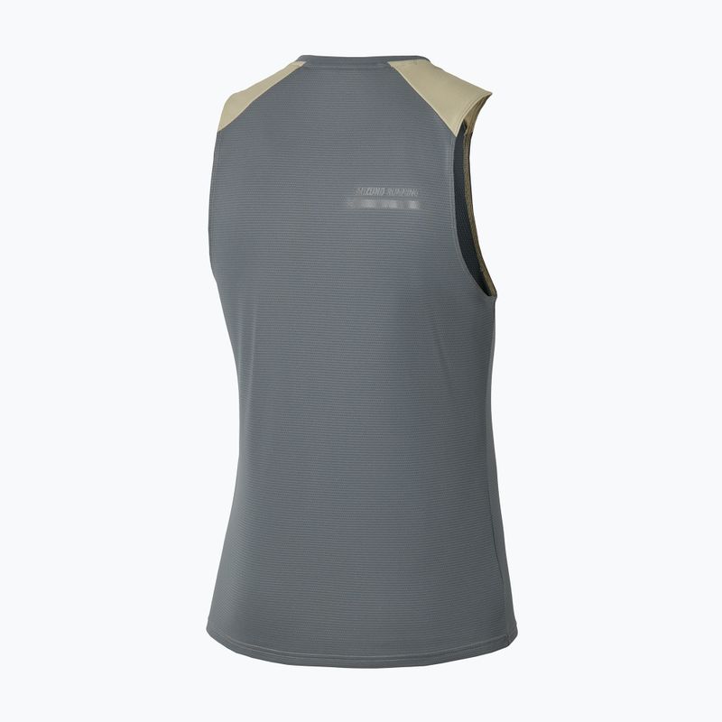 Tricou de alergare pentru bărbați Mizuno Active DryAeroFlow Tank Top elm 2