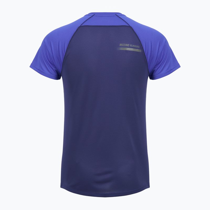 Tricou de alergare pentru bărbați Mizuno Active DryAeroFlow Tee dazzling blue 2