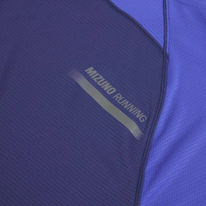 Tricou de alergare pentru bărbați Mizuno Active DryAeroFlow Tee dazzling blue 4