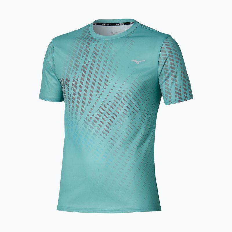 Tricou de alergare pentru bărbați Mizuno Core Graphic Tee aquifer 2