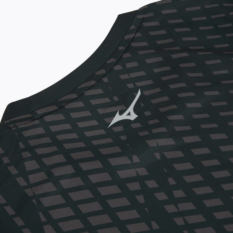 Tricou de alergare pentru bărbați Mizuno Core Graphic Tee black/gray 4