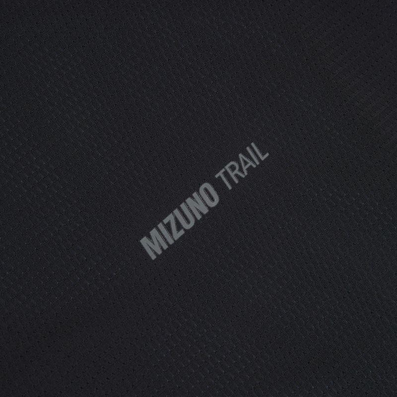Tricou de alergare pentru bărbați Mizuno Trail Graphic Tee black 3