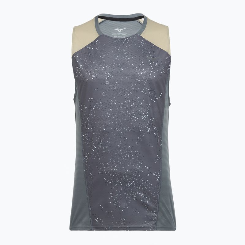 Tricou de alergare pentru bărbați Mizuno Active DryAeroFlow Graphic Tank Top lava smoke
