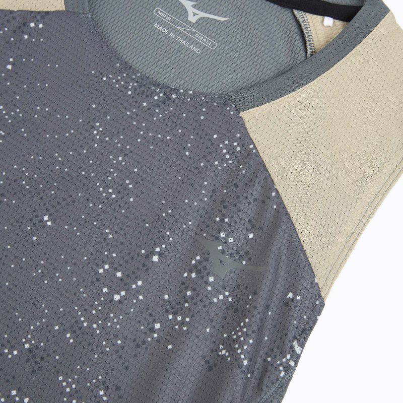 Tricou de alergare pentru bărbați Mizuno Active DryAeroFlow Graphic Tank Top lava smoke 3
