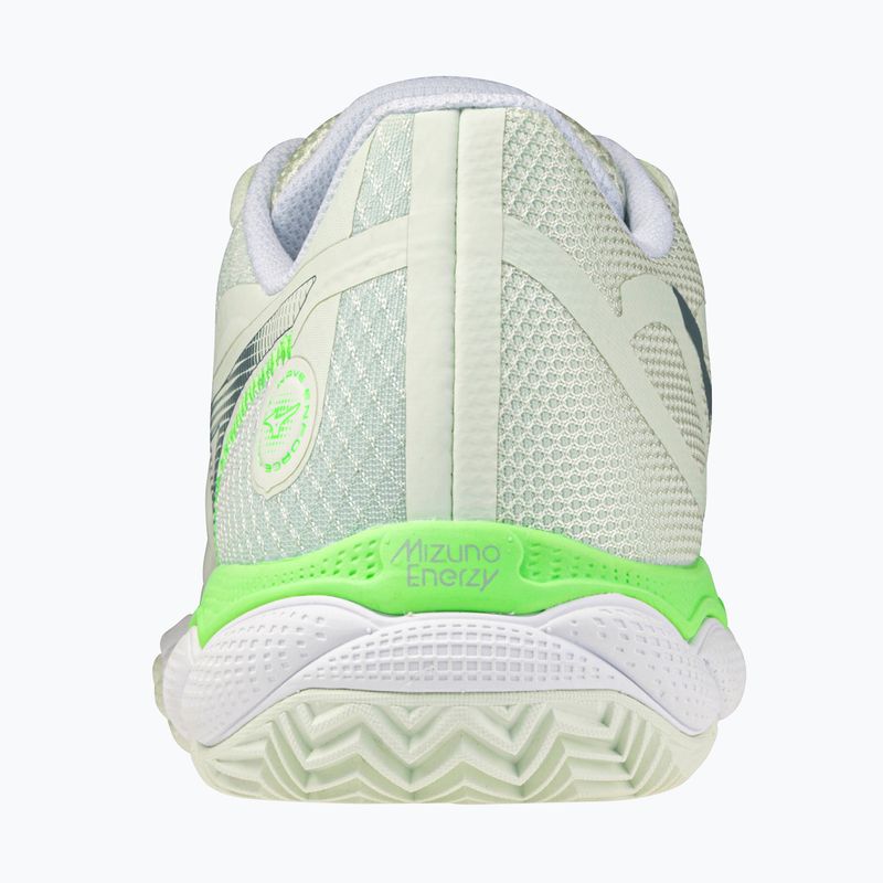 Încălțăminte de padel pentru femei Mizuno Wave Enforce Court Padel phantom green/white/glowing ap 3