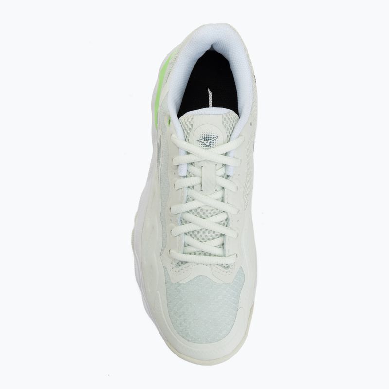 Încălțăminte de padel pentru femei Mizuno Wave Enforce Court Padel phantom green/white/glowing ap 5