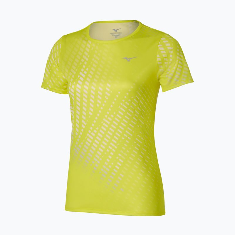 Tricou de alergare pentru femei Mizuno Core Graphic Tee lightning yellow 2