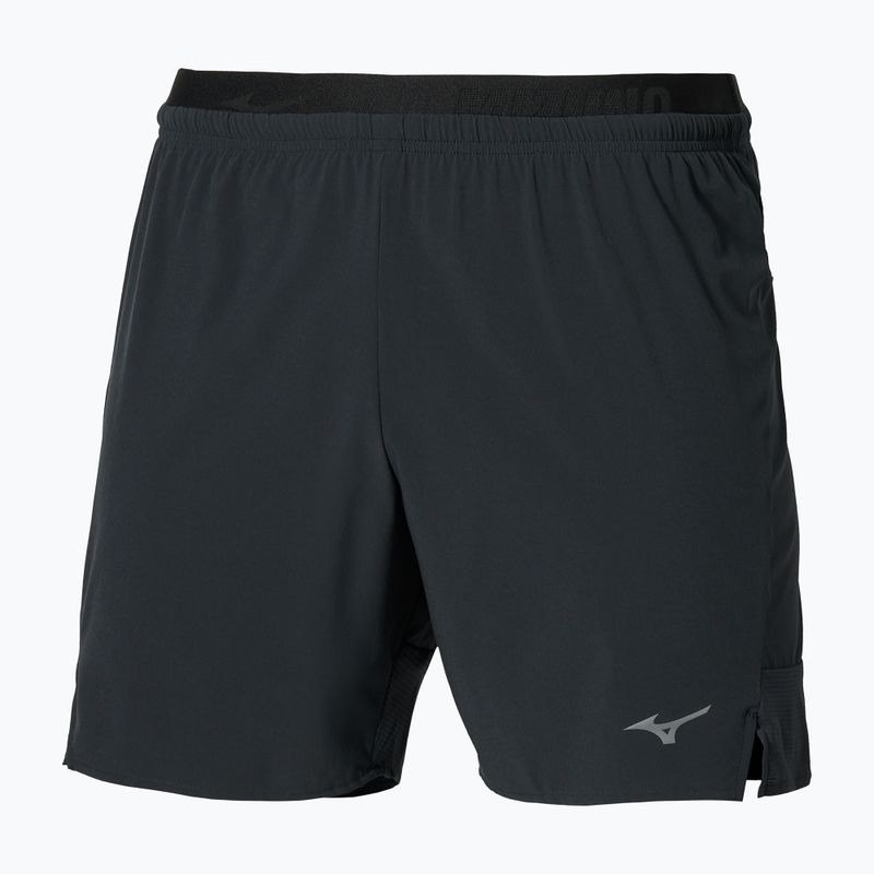 Pantaloni scurți de alergare pentru bărbați Mizuno Active Alpha 2in1 5.5 black 2