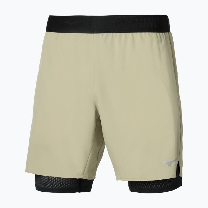 Pantaloni scurți de alergare pentru bărbați Mizuno Core 7.5 Inches 2in1 elm 2
