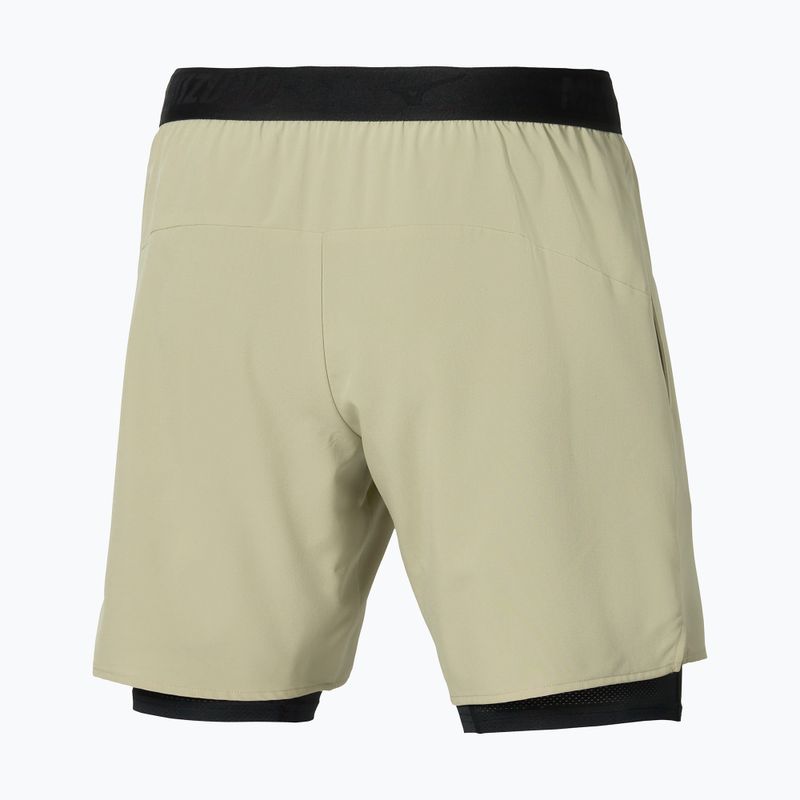 Pantaloni scurți de alergare pentru bărbați Mizuno Core 7.5 Inches 2in1 elm 3