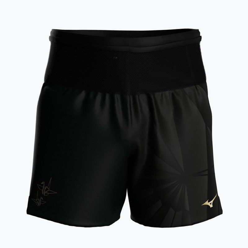 Pantaloni scurți de alergare pentru bărbați Mizuno Active Graphic Multi Pocket 7 yamaori