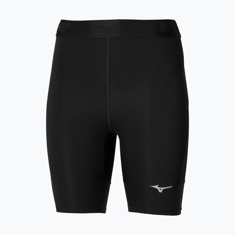 Pantaloni scurți de alergare pentru femei Mizuno Core Impulse Mid black 2