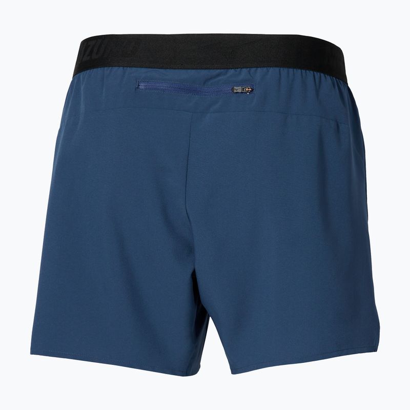 Pantaloni scurți de alergare pentru femei Mizuno Core 5.5 estate blue 3