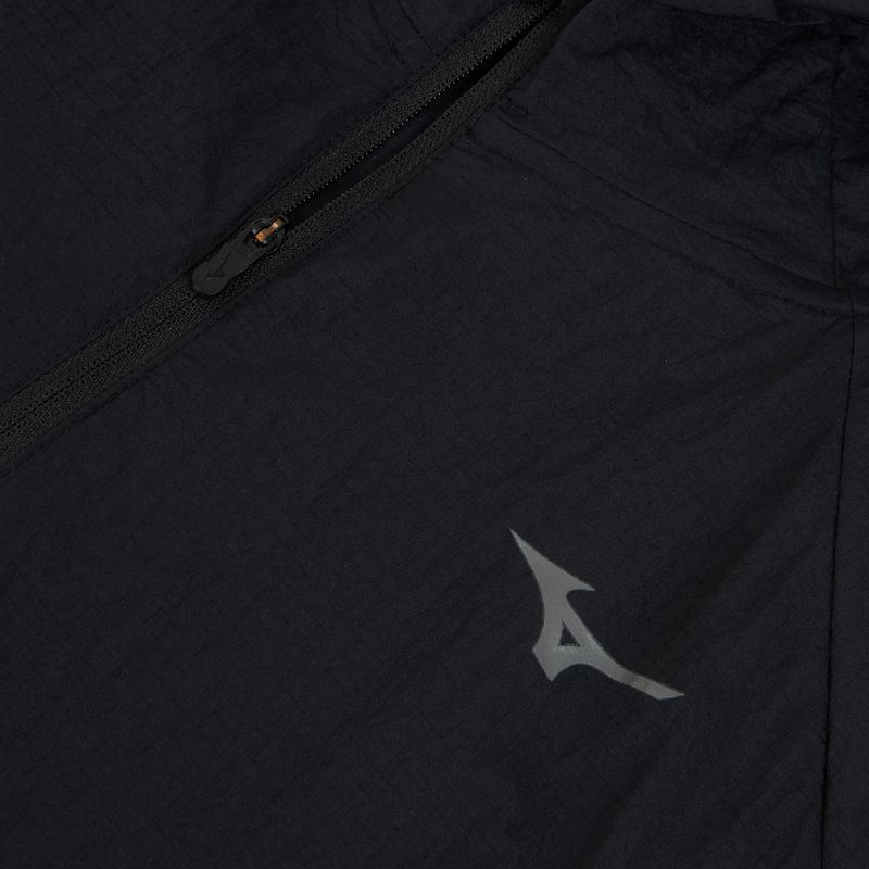 Geacă de alergare pentru bărbați Mizuno Tech Light Hooded black 3