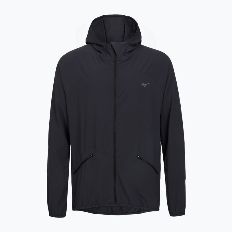 Geacă de alergare pentru bărbați Mizuno Active Alpha Hooded black 2
