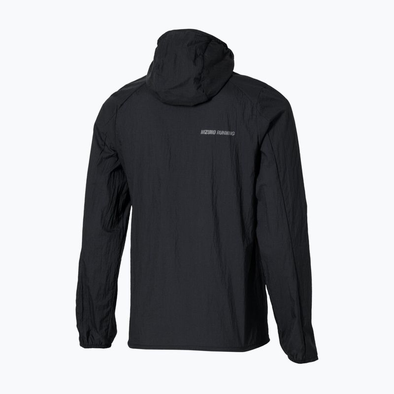 Geacă de alergare pentru femei Mizuno Tech Light Hooded Jacket black 4