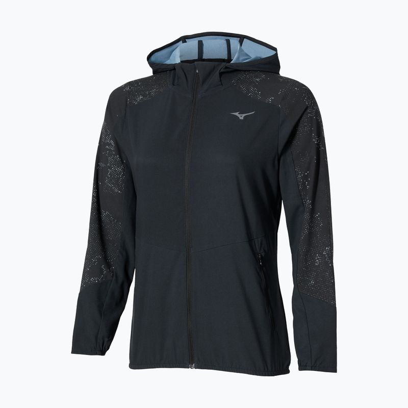 Geacă de alergare pentru femei Mizuno Active Alpha Hooded black 2