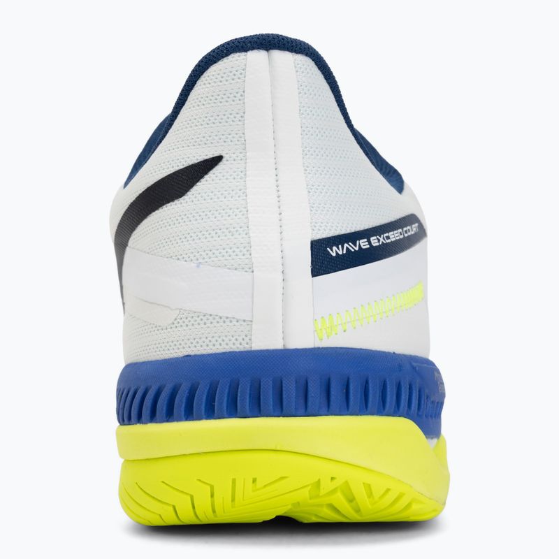 Încălțăminte de tenis Mizuno Wave Exceed Court AC white/dazzling blue/lightning 6