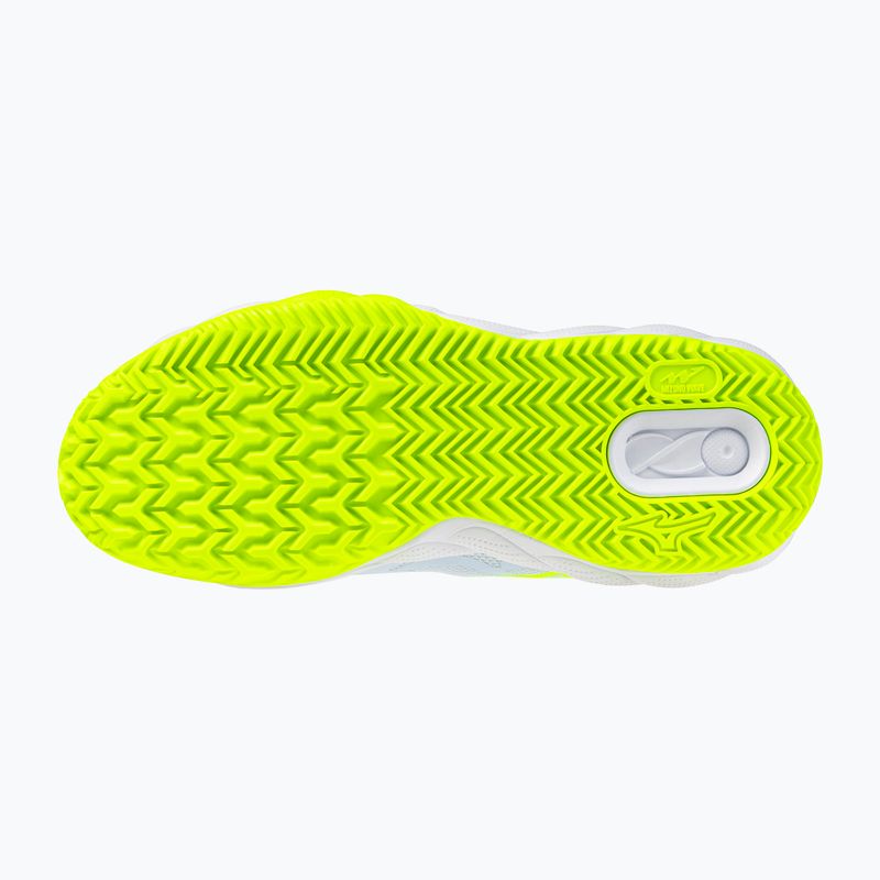 Încălțăminte de tenis pentru femei Mizuno Wave Enforce Court CC W ice water/lightning yellow/ancient 4