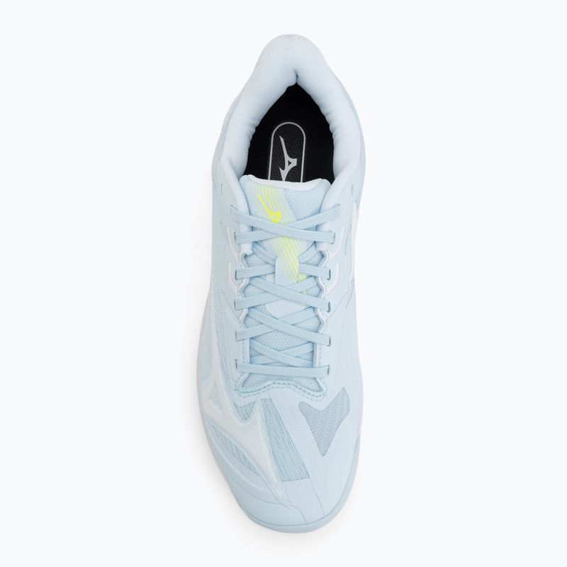 Încălțăminte de tenis pentru femei Mizuno Wave Exceed Court CC W ice water/lightning yellow/anc 5