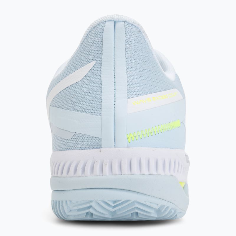 Încălțăminte de tenis pentru femei Mizuno Wave Exceed Court CC W ice water/lightning yellow/anc 6